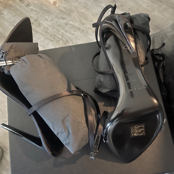 Brand New Saint Laurent Gloria Sandals Size 39.5 - Picture 5 of 6